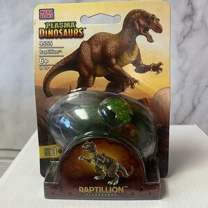NIP Mega Bloks Plasma Dinosaurs #9555 Raptillion Allosaurus 2006